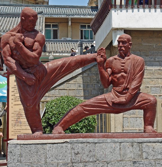 Statue at Shaolin Monestary